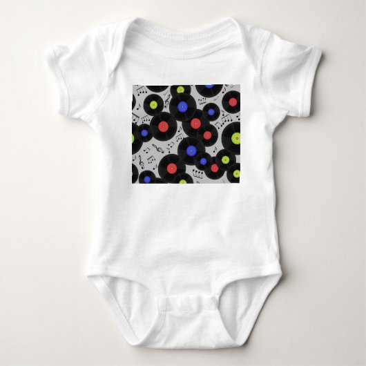 Body Vinyl Records : Music Note Motif (Devant)