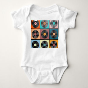 Body Vinyl records : retro LP set.