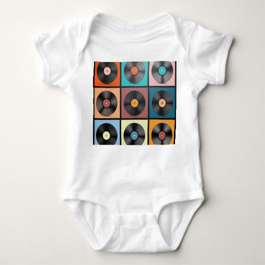 Body Vinyl records : retro LP set. (Devant)