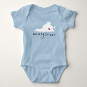 Body Virginia Home Grown State Tee (Devant)