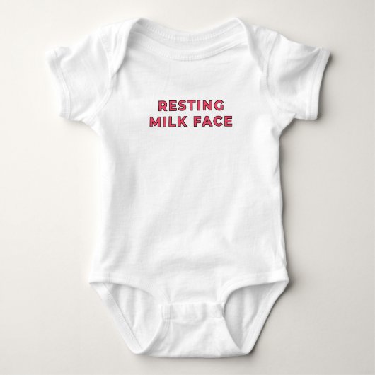Body Visage de Lait au Repos - Rose (Devant)
