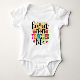 Body Vivre Cette Vie D'Enseignant - Cadeau Pour Enseign