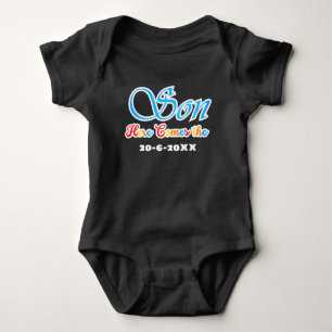 Body Voici venir le fils Baby shower