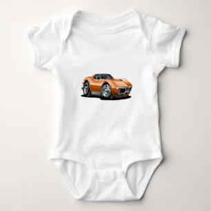 Body Voiture 1968-72 d'orange de Corvette