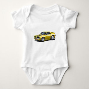 Body Voiture 1969 Jaune-Noire de Camaro solides