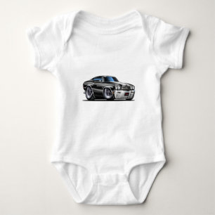 Body Voiture 1970 Noir-Blanche de Chevelle