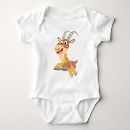 Body Vont la chèvre ! ! habillement de bébé (de chèvre (Devant)