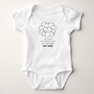 Body voor baby. 12-cel ICSI-batterij Romper