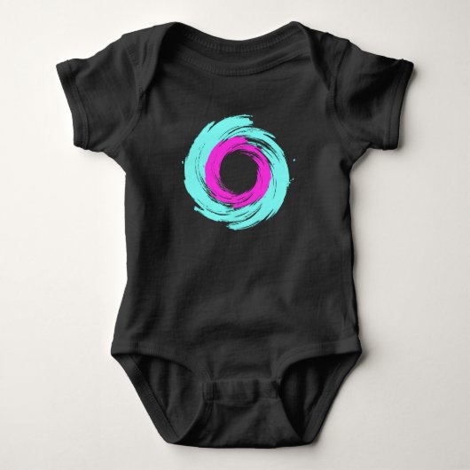 Body Vortex Azul Claro e Rosa (Devant)