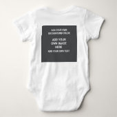 Body Votre couleur arrière - plan, votre image, votre p (Dos)