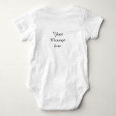 Body Votre message ici ajouter texte nom monogramme ros (Dos)