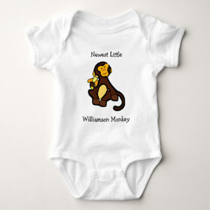 Body Votre nom Nouveau petit singe
