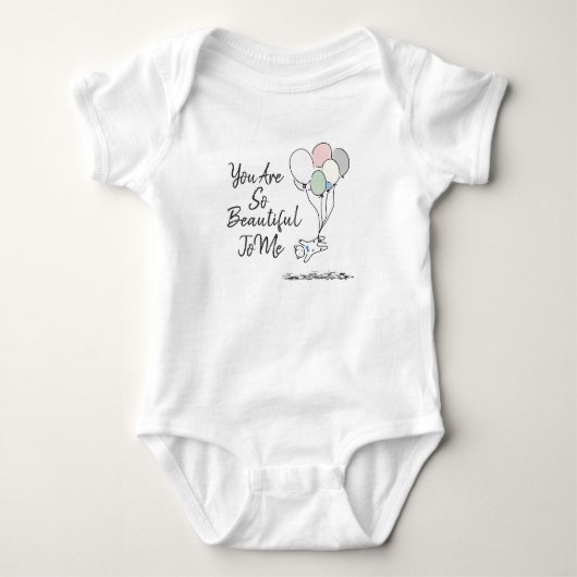 Body Vous Êtes Si Belle Pour Moi Bodysuit Bébé (Devant)