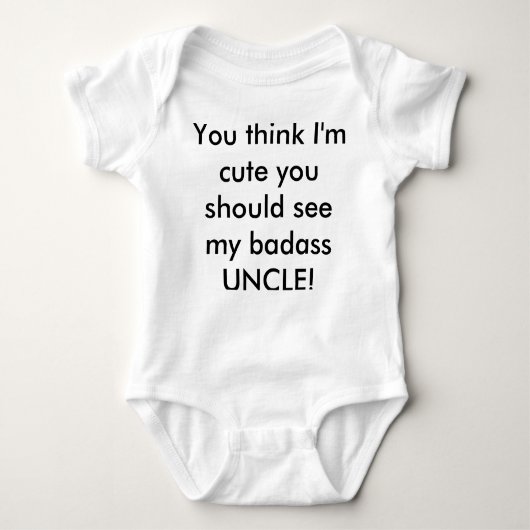 Body Vous pensez que je suis mignon… vois mon ONCLE (Devant)