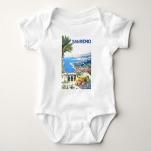 Body Voyage en Europe San Remo Italie Vintage