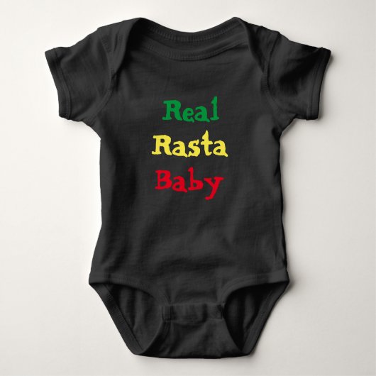 Body Vrai bébé de Rasta (Devant)