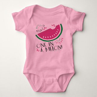 Body Watermelon One in a Melon Baby Romper