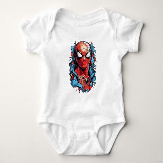 Body Web Hero Burst – Style Bande Dessinée (Devant)