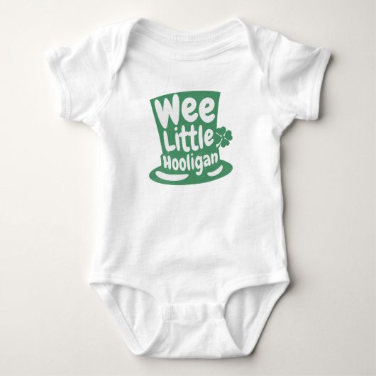 Body Wee Little Hooligan St. Patrick's Day Irish (Devant)
