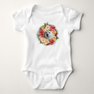 Body Westie Floral Wreath