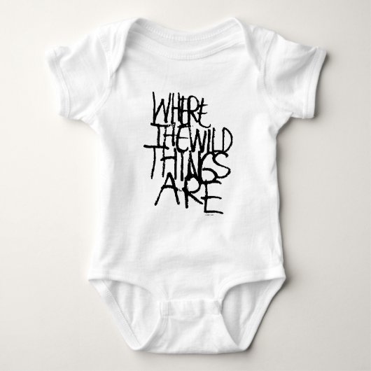 Body Where the Wild Things Are | Manuscrite (Devant)