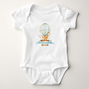 Body Whimsical Hot Air Balloon mignonne Bébé Animaux ga