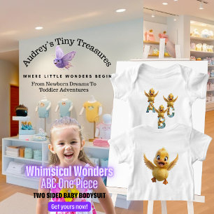 Body Whimsical Wonders Baby Short Sleeve Bodysuit