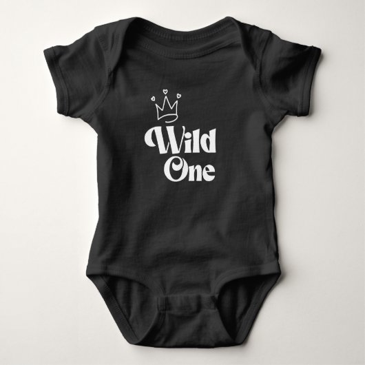Body Wild One 1st Birthday Wild Things Baby T-shirt (Devant)