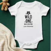 Body WILD ONE Born to Be Wild Personalized   Bodysuit
