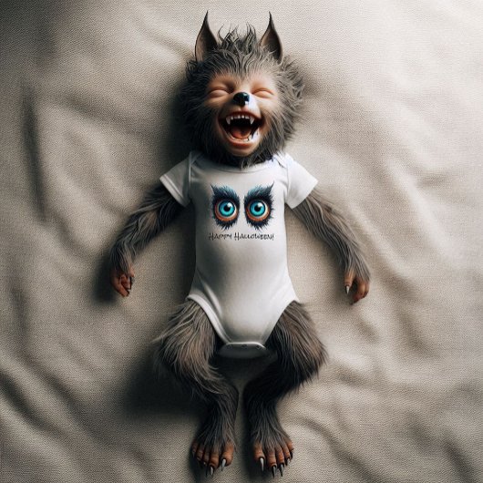 Body Wolf Monster Eyes - Joyeux Halloween