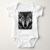 Body Wolf Portrait graphique inspiré (Devant)