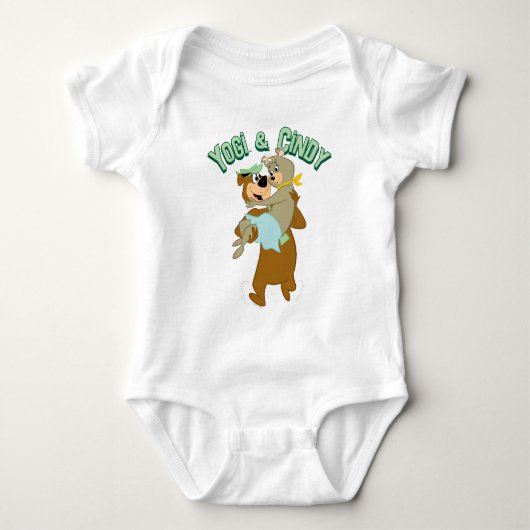 Body Yogi Bear portant Cindy Bear (Devant)