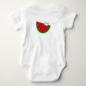 Body Yummy dans ma tummy Watermelon Baby Shirt (Dos)