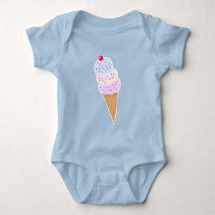 Body Yummy Icecream Cone Baby Jersey