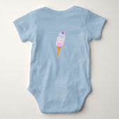Body Yummy Icecream Cone Baby Jersey (Dos)