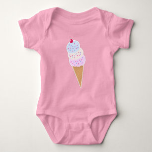 Body Yummy Icecream Cone Baby Jersey