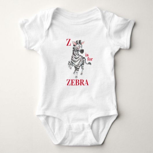 Body Z est pour ZEBRA Whimsical (Devant)