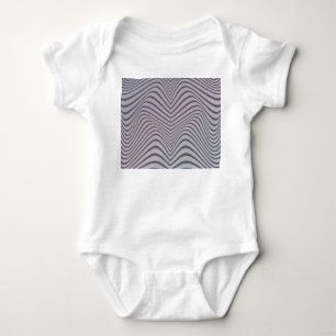 Body Zèbre psychédélique : Grainy Vintage Stripes.