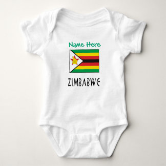 Body Zimbabwe Zimbabwean Flag Personalized Text
