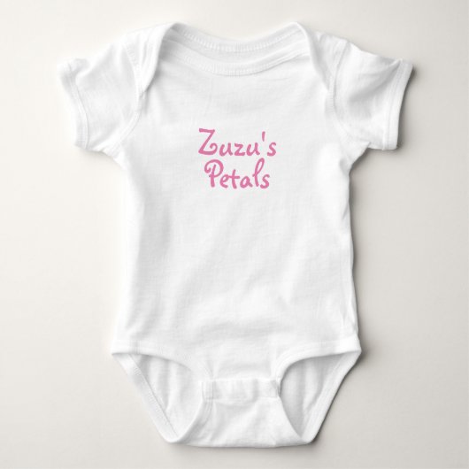 BODY ZUZU'S PETALS BABY JERSEY BODYSUIT (Devant)