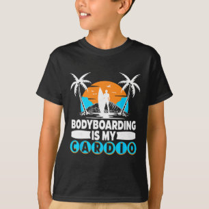 Bodyboarding-berijder en surfende bodyboarder _1 t-shirt