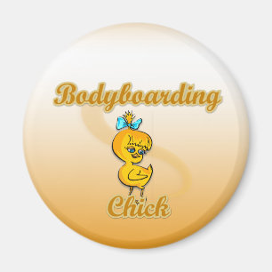 Bodyboarding Chick Magneet