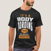 Bodyboarding Thding T-shirt (Voorkant)