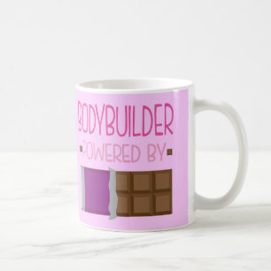 Bodybuilder Chocolate Gift voor Vrouw Koffiemok