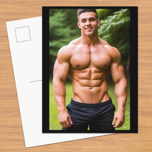 Bodybuilder Park Ranger | Carte postale