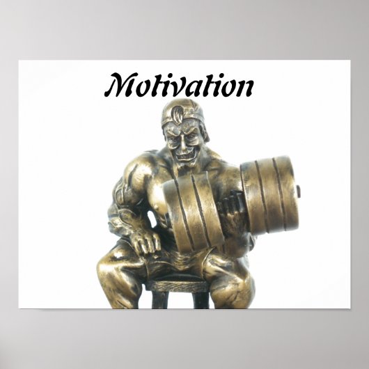 Bodybuilder Poster (Voorkant)