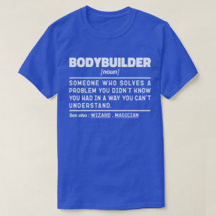 Bodybuilder zelfstandig naamwoord definitie fitnes t-shirt