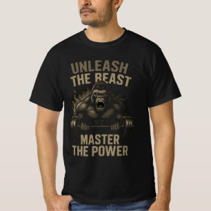 Bodybuilding Beest Kracht – Ontsluit Sterke Spiere T-shirt