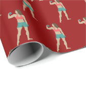 Bodybuilding Cadeaupapier (Rol Hoek)