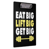 Bodybuilding - Eet groot, Lift groot, Groot worden Klembord (Rechts)